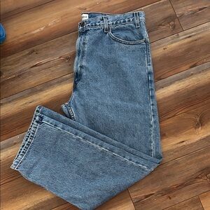 Signature by Levi Strauss Men's Straight Blue Jeans